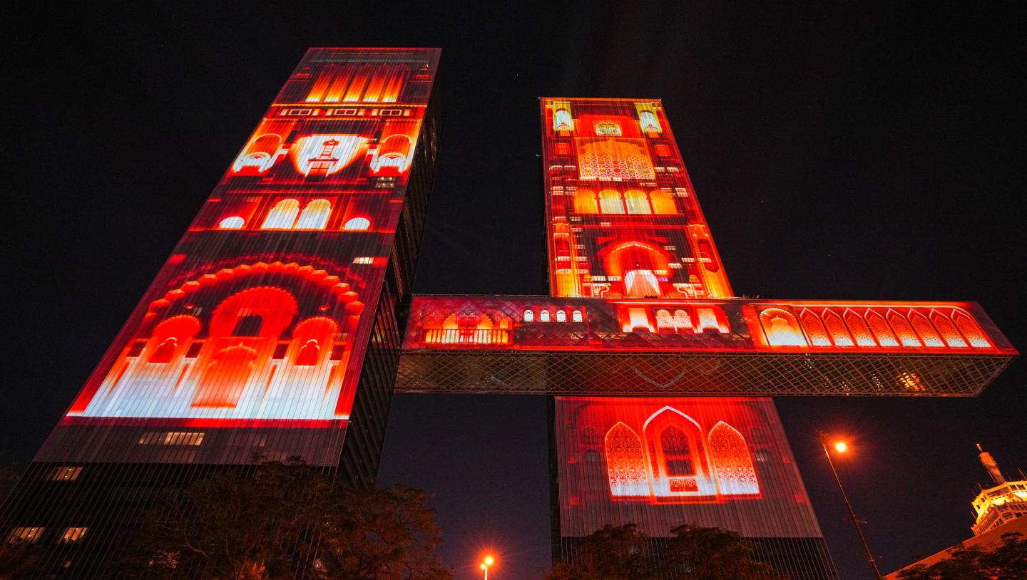 one&only za'abeel immersive projection experience