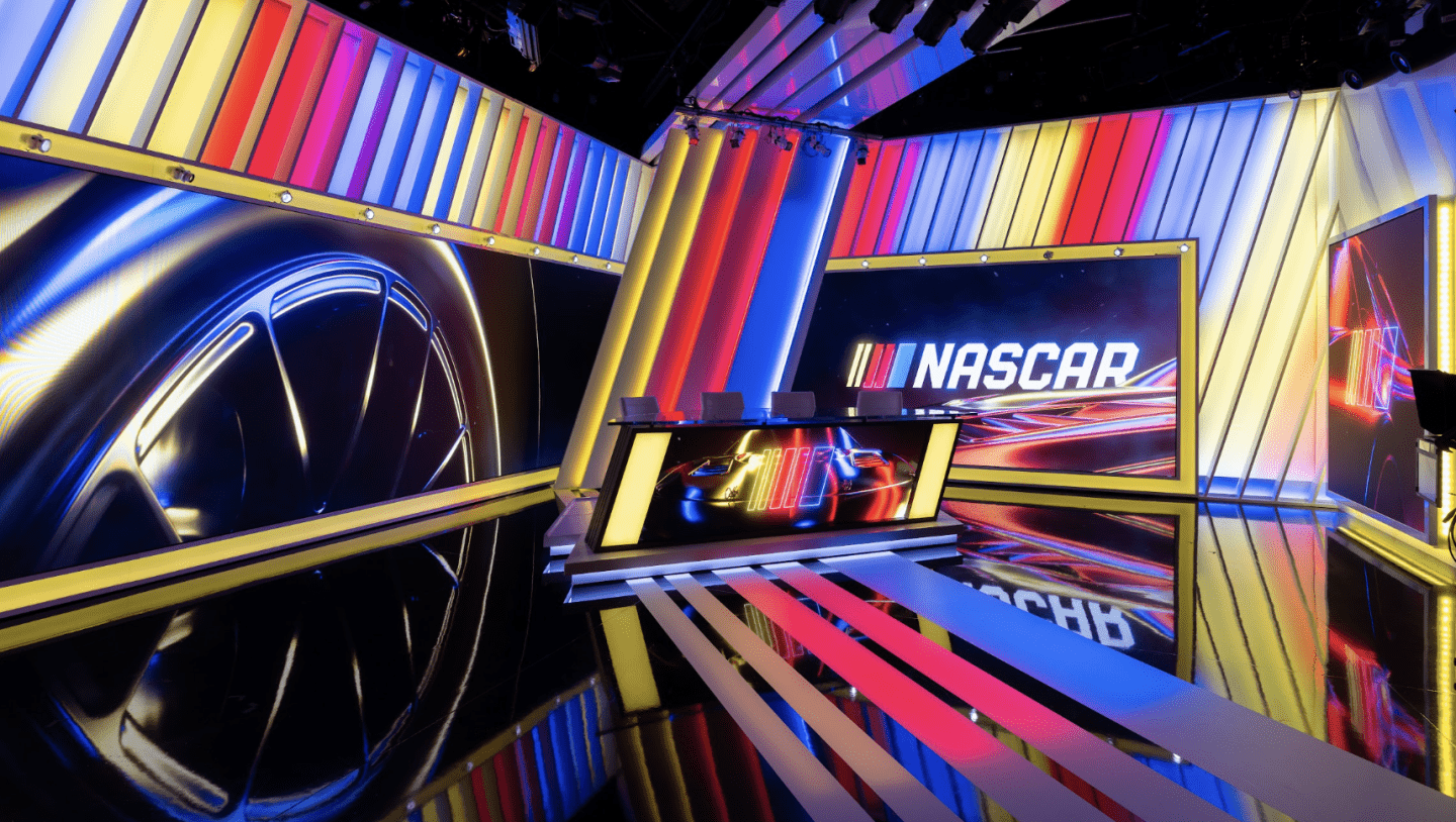 Photo showing the NASCAR Disguise project