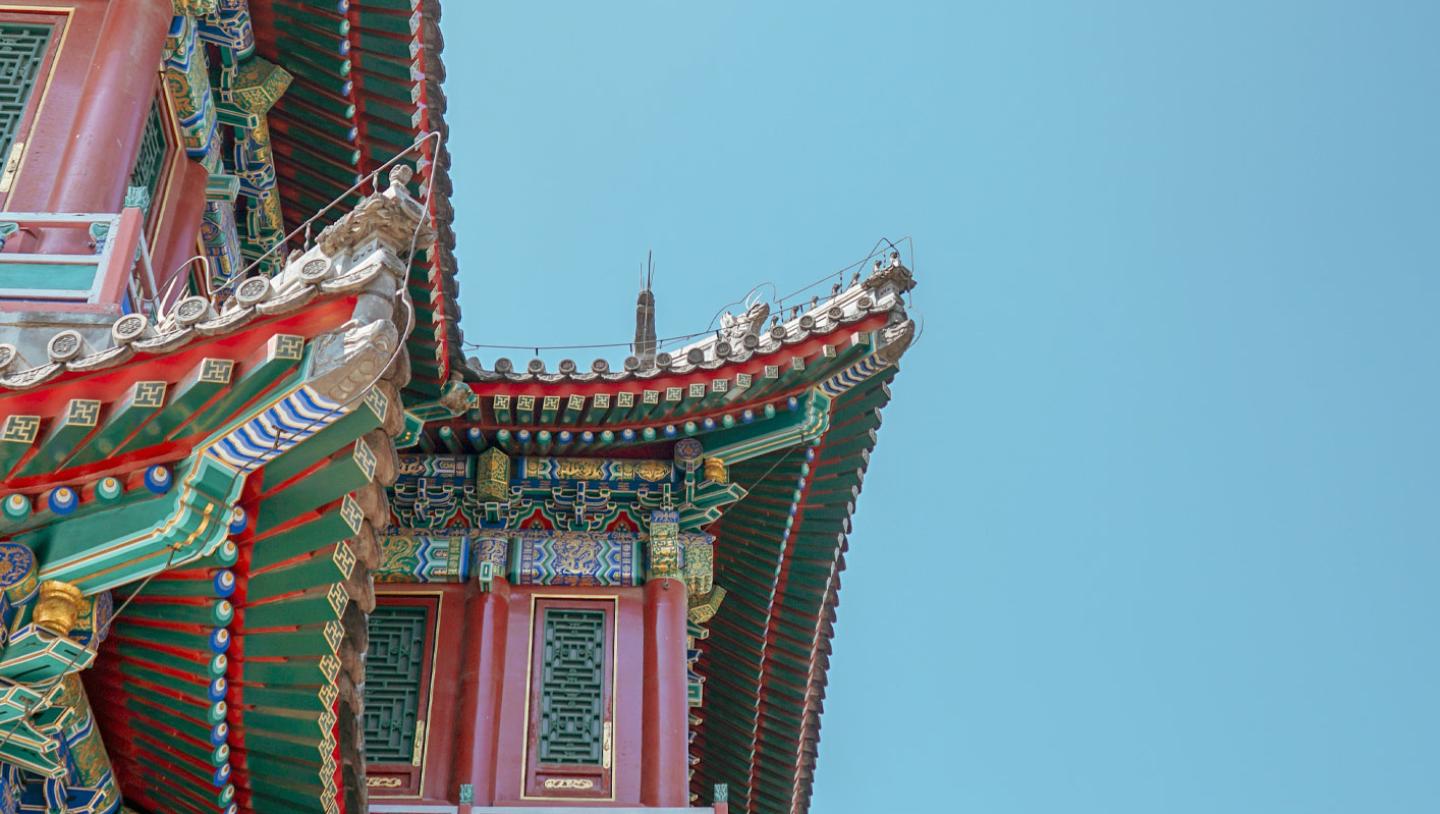 Traditional building in china