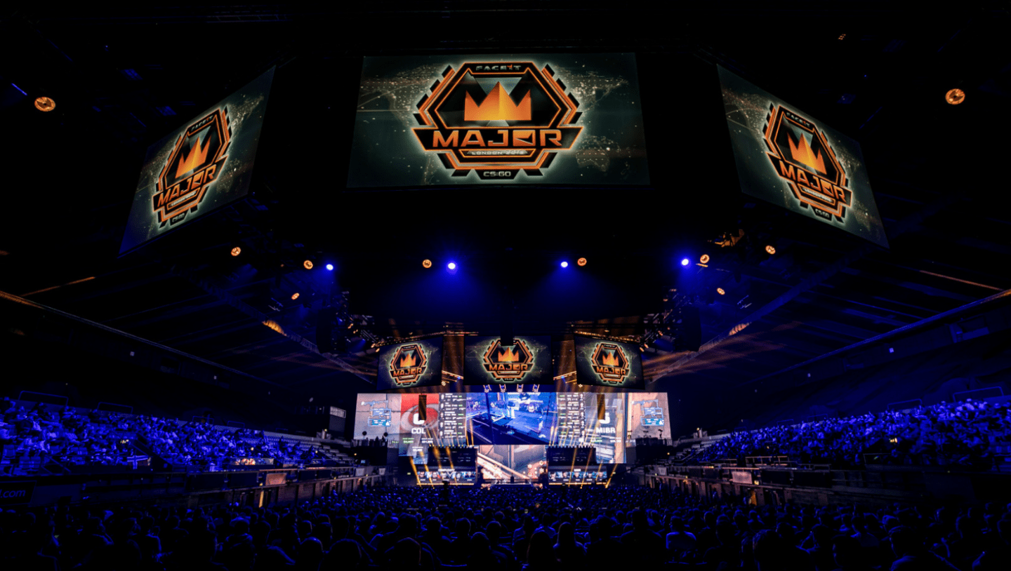 Full stage for FACEIT Major esports show