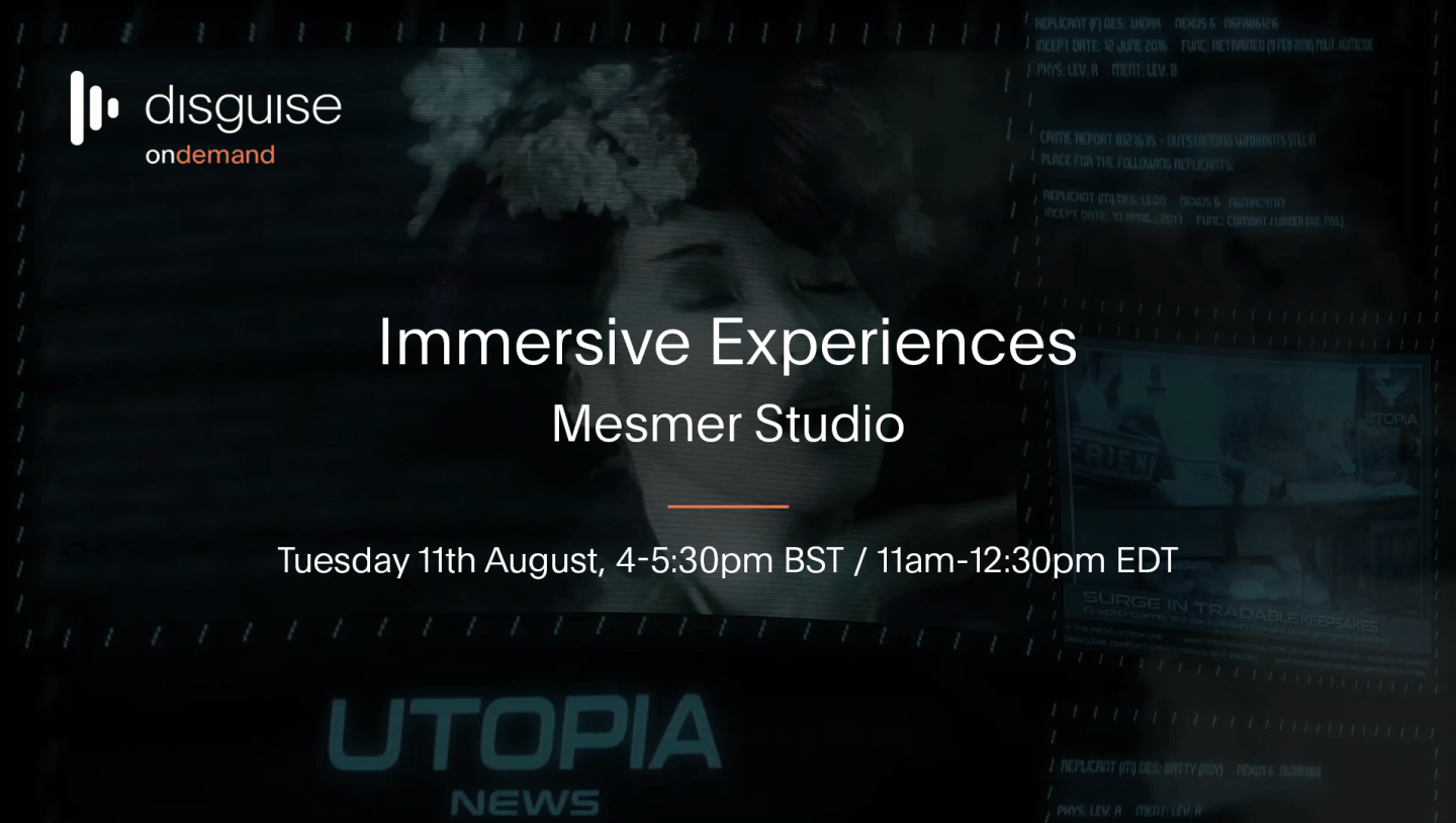 Immersive Experiences Mesmer Studio