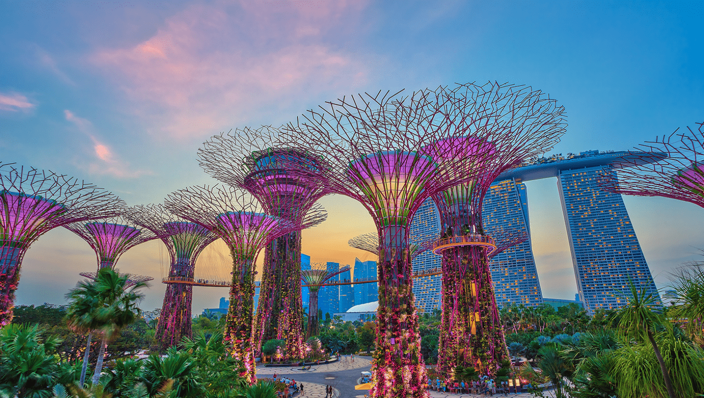 Virtual city designs for city in asia