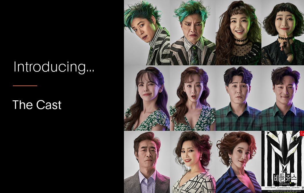 Headshot from production of Beetlejuice in South Korea